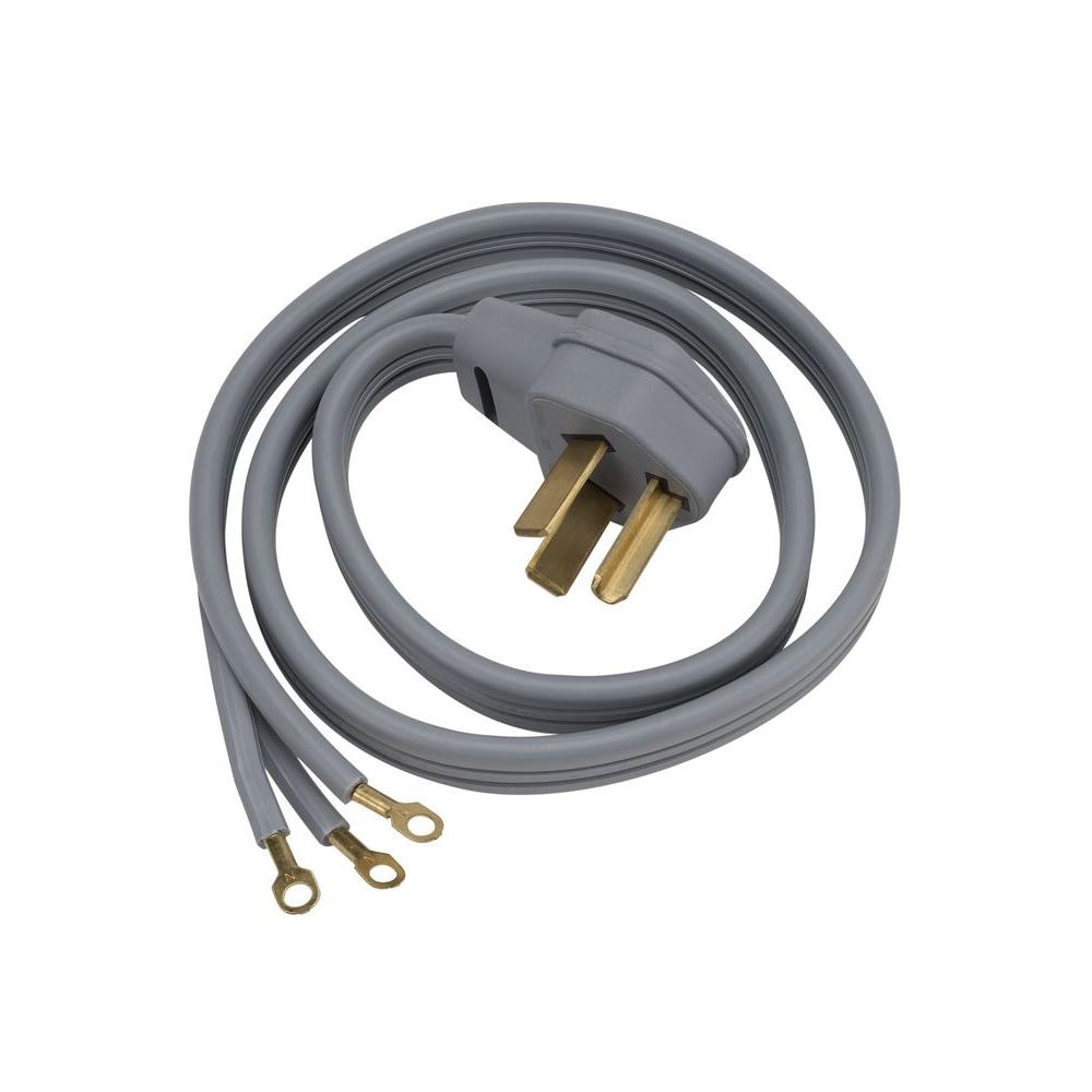 GE 6 ft. 3-Prong 30 Amp Dryer Cord-WX09X10004DS - The Home ...