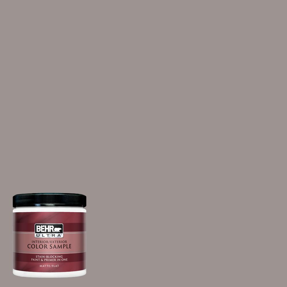 BEHR ULTRA 8 oz. N1404 Tavern Taupe Matte Interior