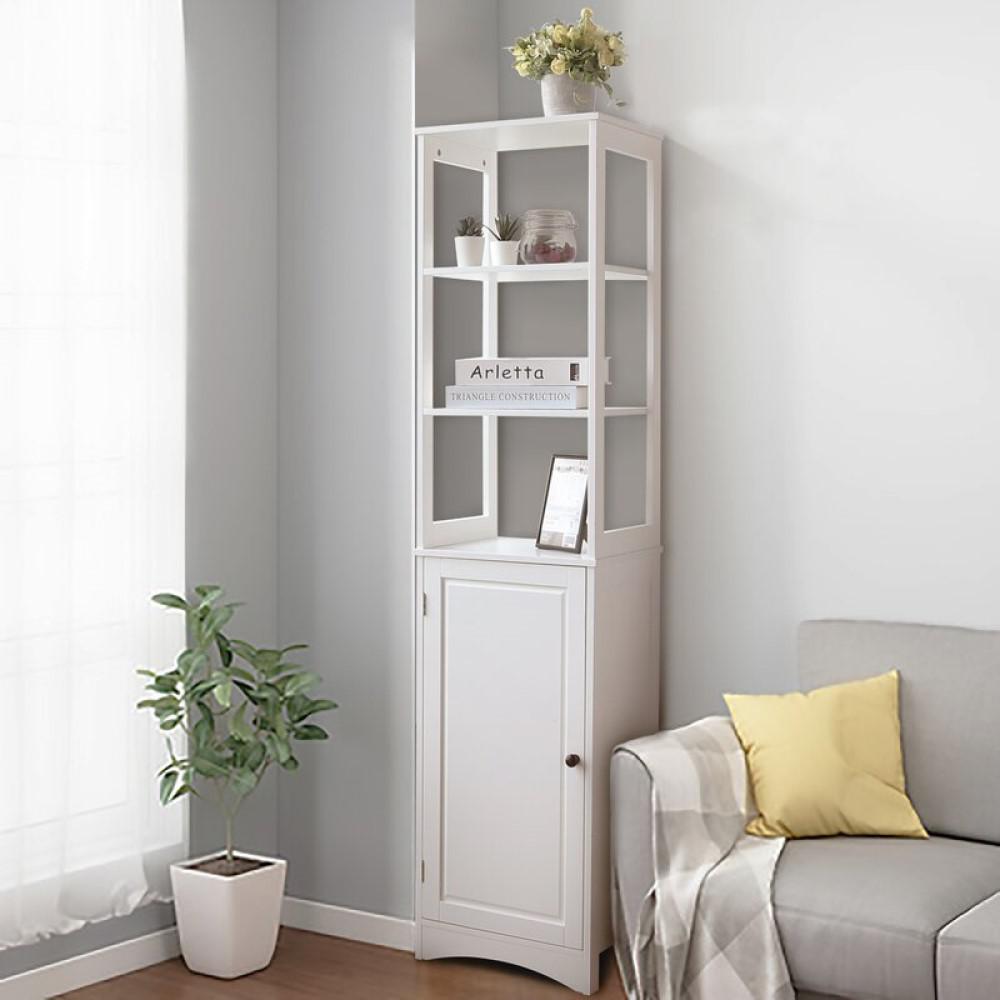 VEIKOUS 15.7 in. W x 12.6 in. D x 63.2 in. H Tall Floor Storage