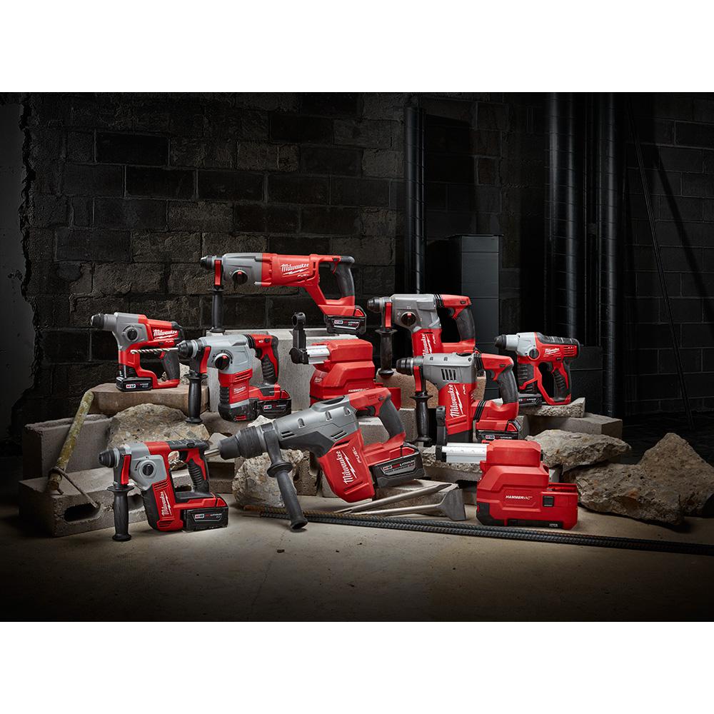 Milwaukee sds max chisel boot milwaukee dust extracting collector