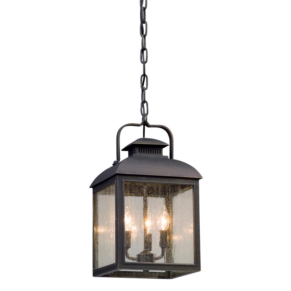 Troy Lighting Chamberlain 3-Light Vintage Bronze Outdoor ...