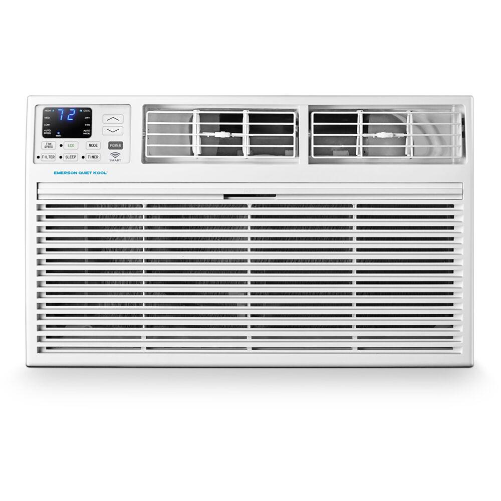 Emerson Quiet Kool 230V 12,000 BTU SMART Through-the-Wall Air Conditioner with Remote, Wi-Fi, and Voice Control