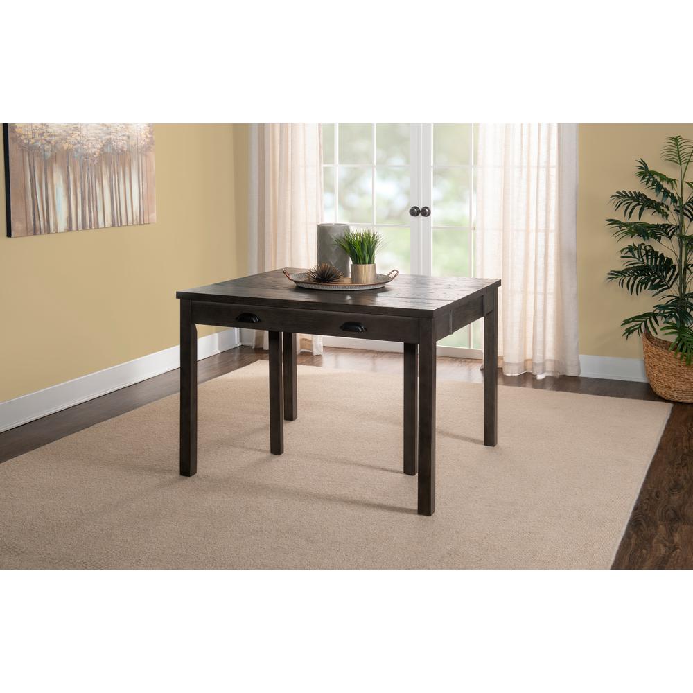 Powell Company Kent Grey Expandable Console Dining Table Hd1524dt20 The Home Depot