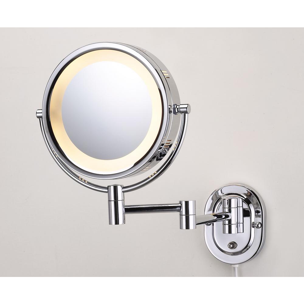 circle light makeup mirror