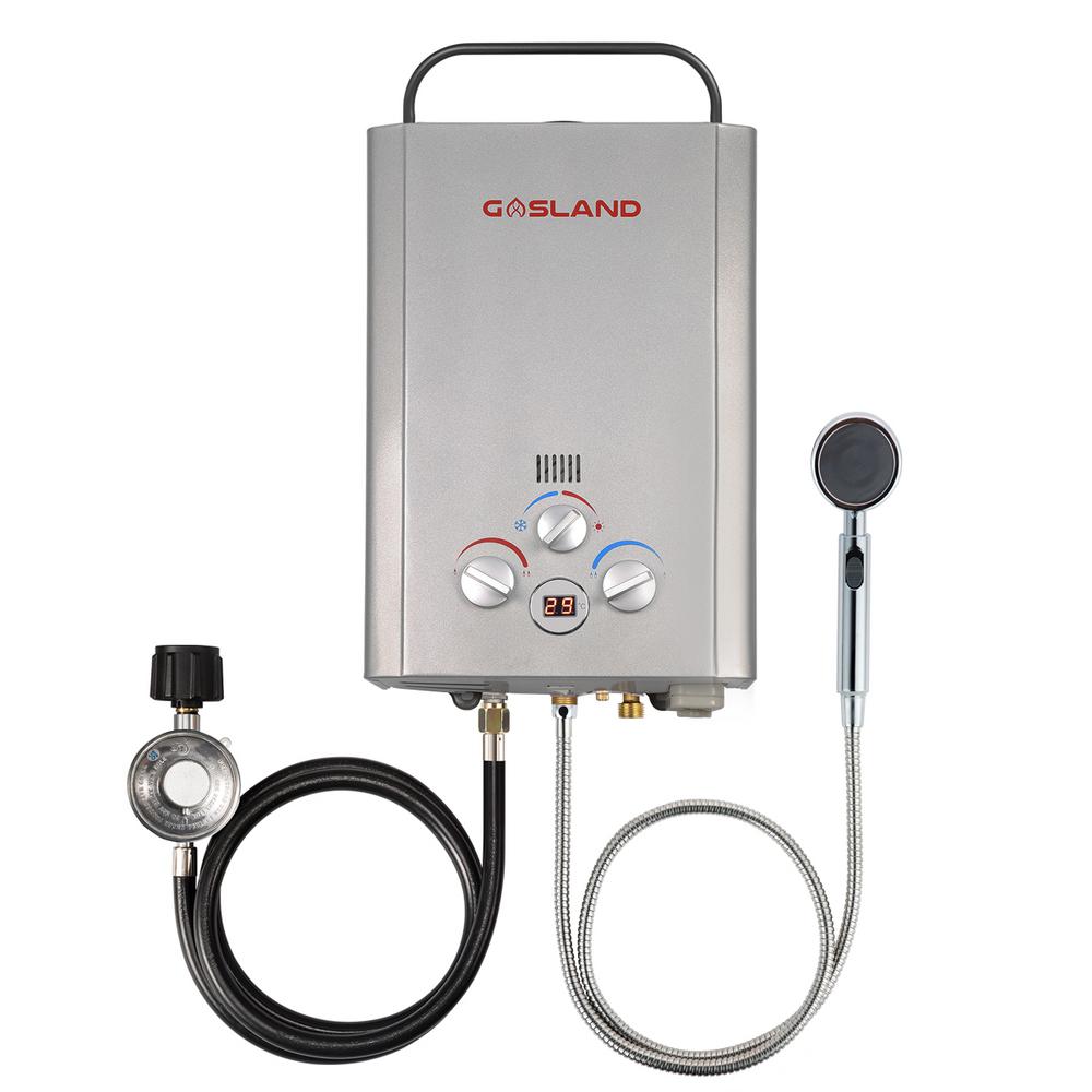 6 L 1 58 Gpm Residential Liquid Propane Outdoor Portable Tankless