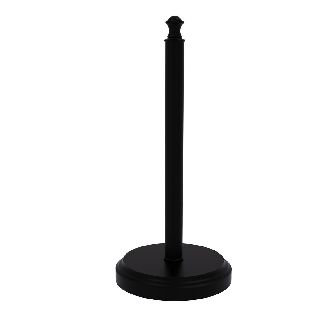 Steelware Central Paper Towel Holder Stainless Steel Matte Black