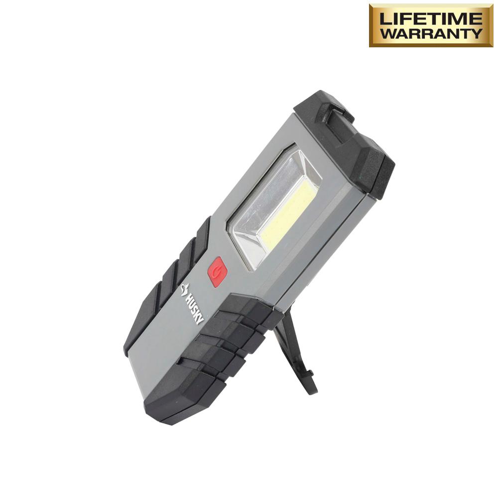 Husky Flashlights Accessories The Home Depot 200 Lumen Multi Use Led