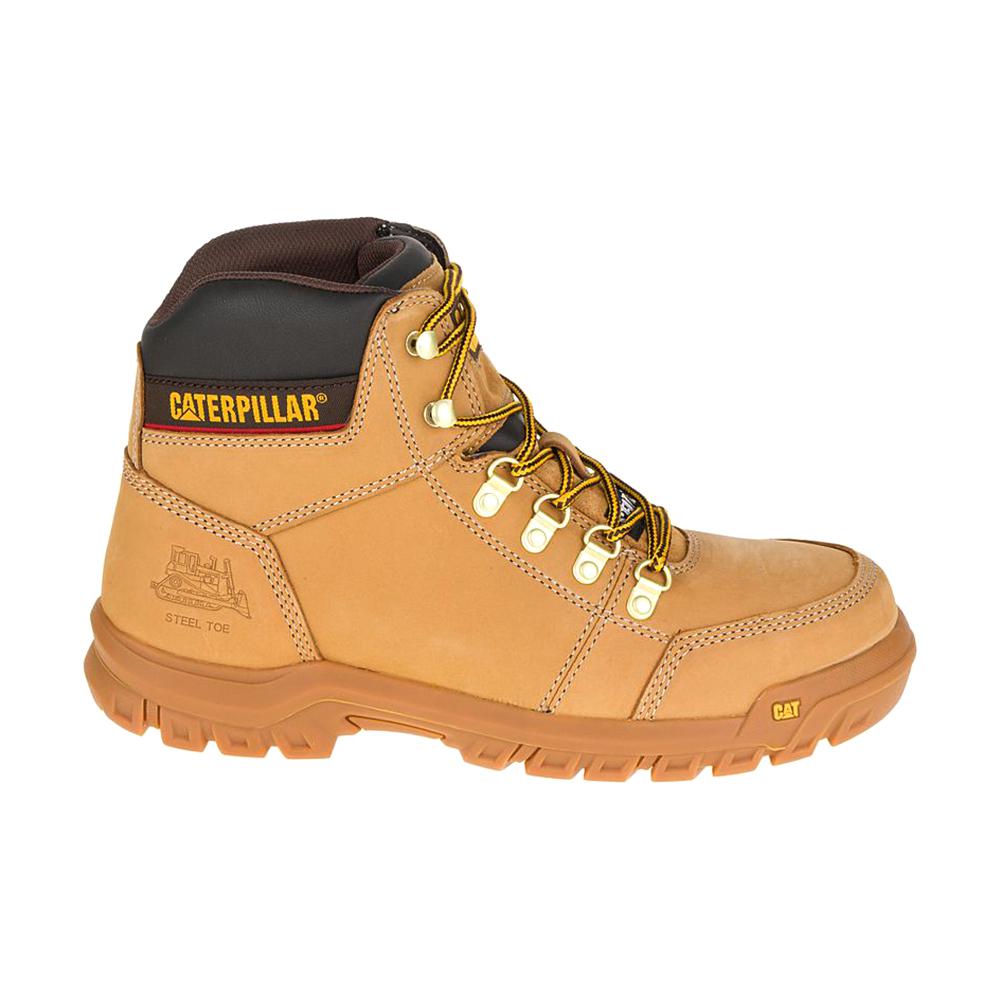 mens caterpillar boots size 12