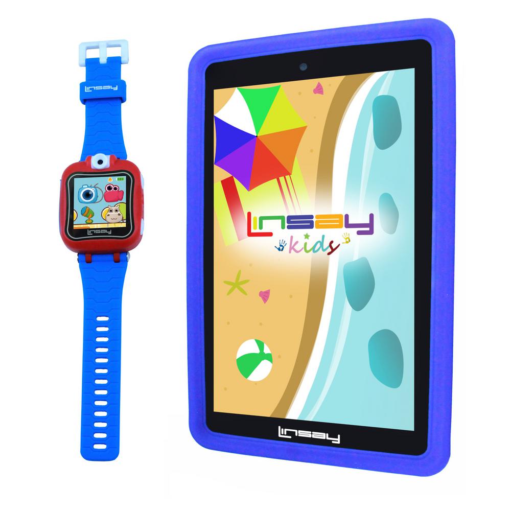 kids smart watch blue