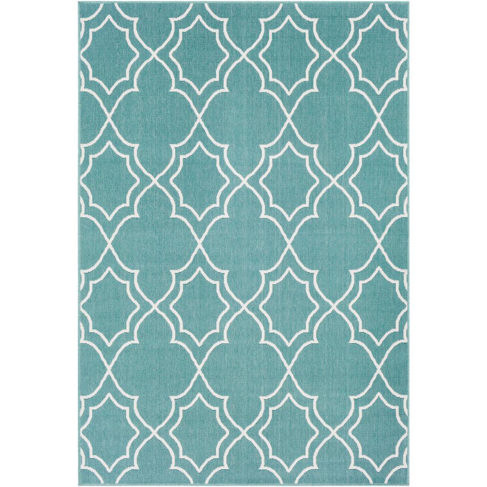 Artistic Weavers Felix Teal 2 ft. 3 in. x 4 ft. 6 in. Geometric Indoor