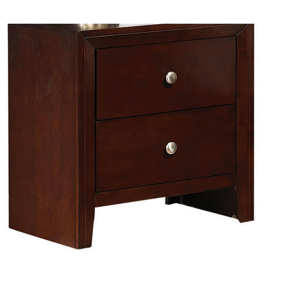 Cherry Nightstands Bedroom Furniture The Home Depot