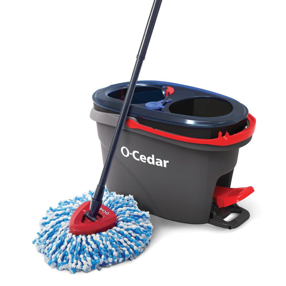 O-Cedar EasyWring Rinse Clean Spin Mop Bucket