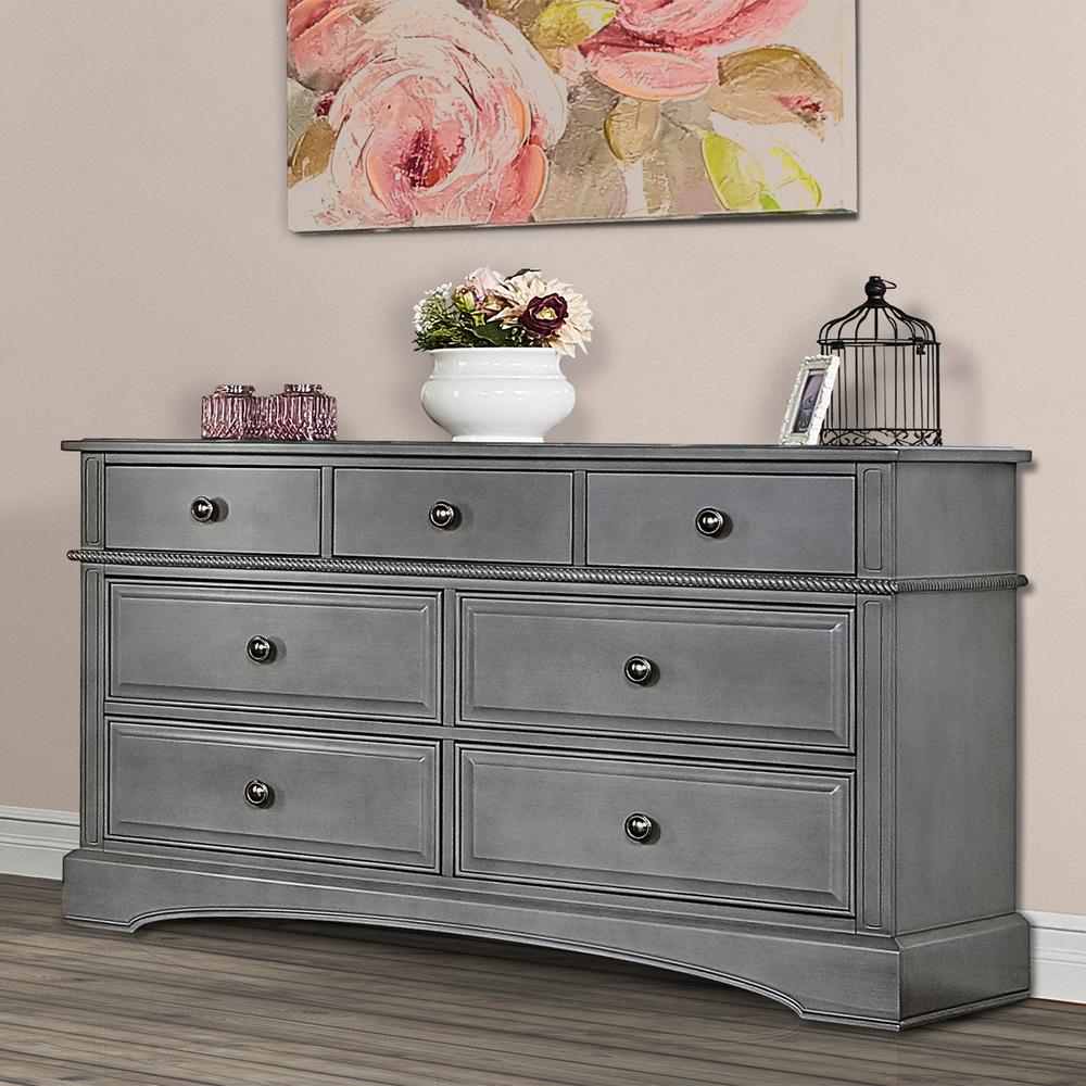 evolur storm grey dresser