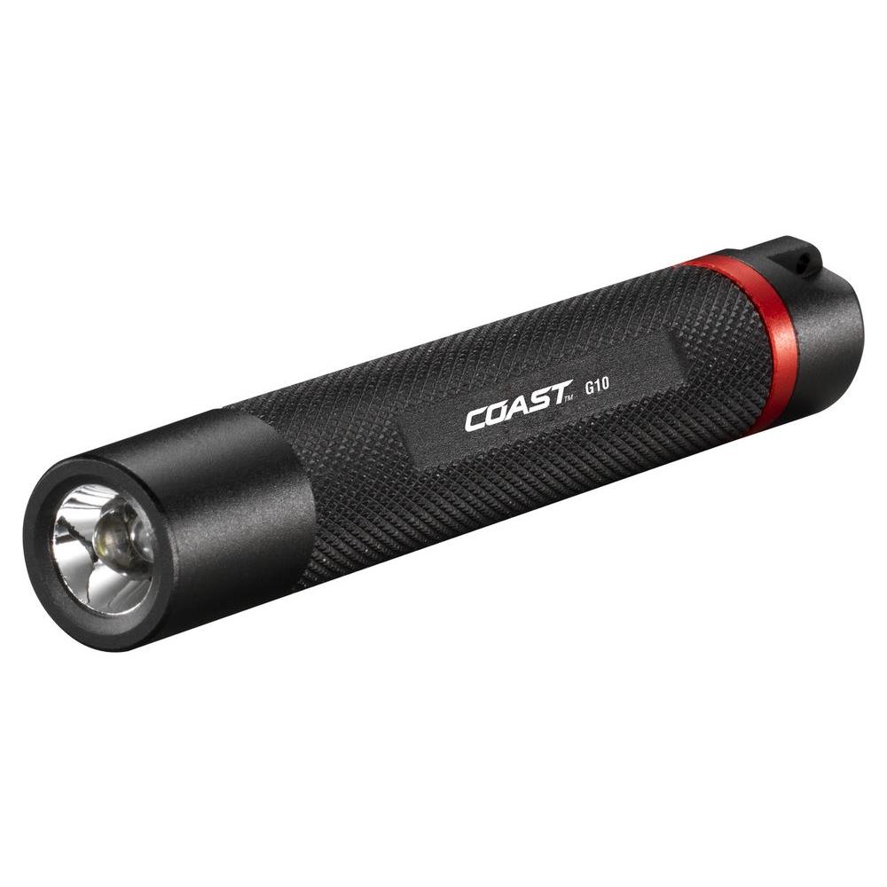 Coast G10 Black 32 Lumen LED Pocket FlashlightTT7830CP The Home Depot
