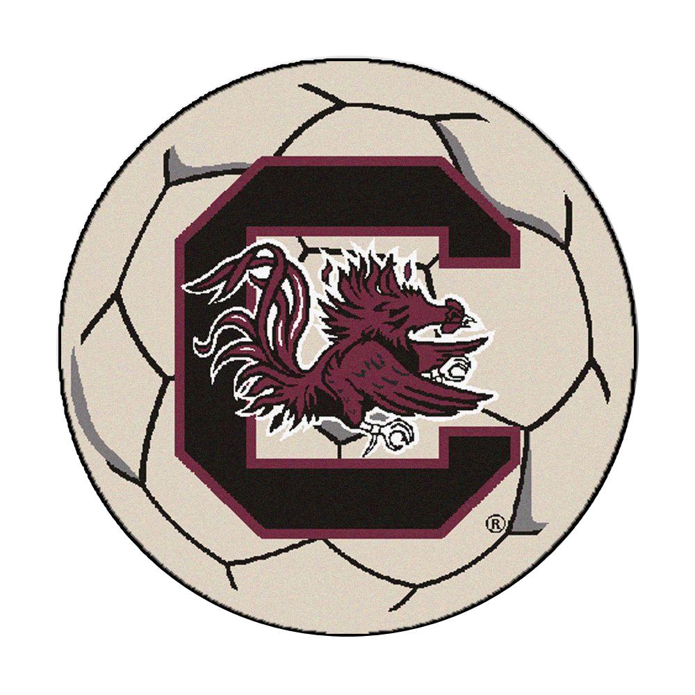 FANMATS 18510 NCAA University of South Carolina Mascot Mat