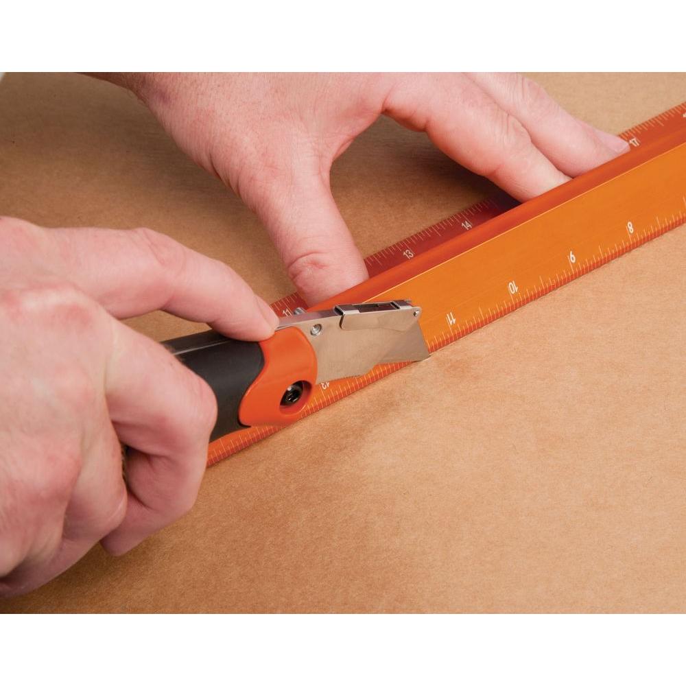 Anodised and Laser-Etched Scale Swanson SVE720 72-Inch Savage Straight Edge Non-marring