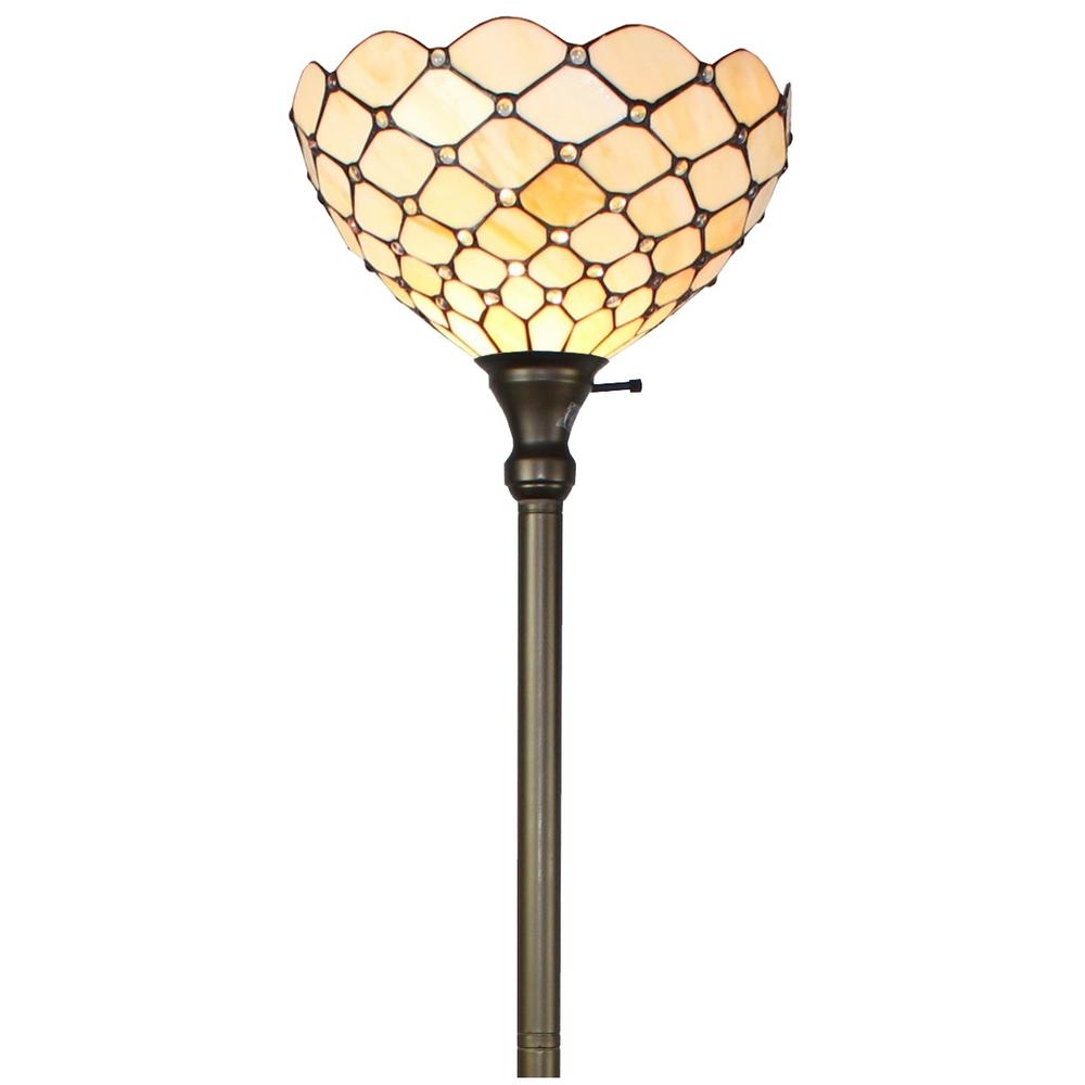 Amora Lighting 72 In Tiffany Style Torchiere Floor Lamp Amora Lighting 72 In Tiffany Style Torchiere Floor Lamp