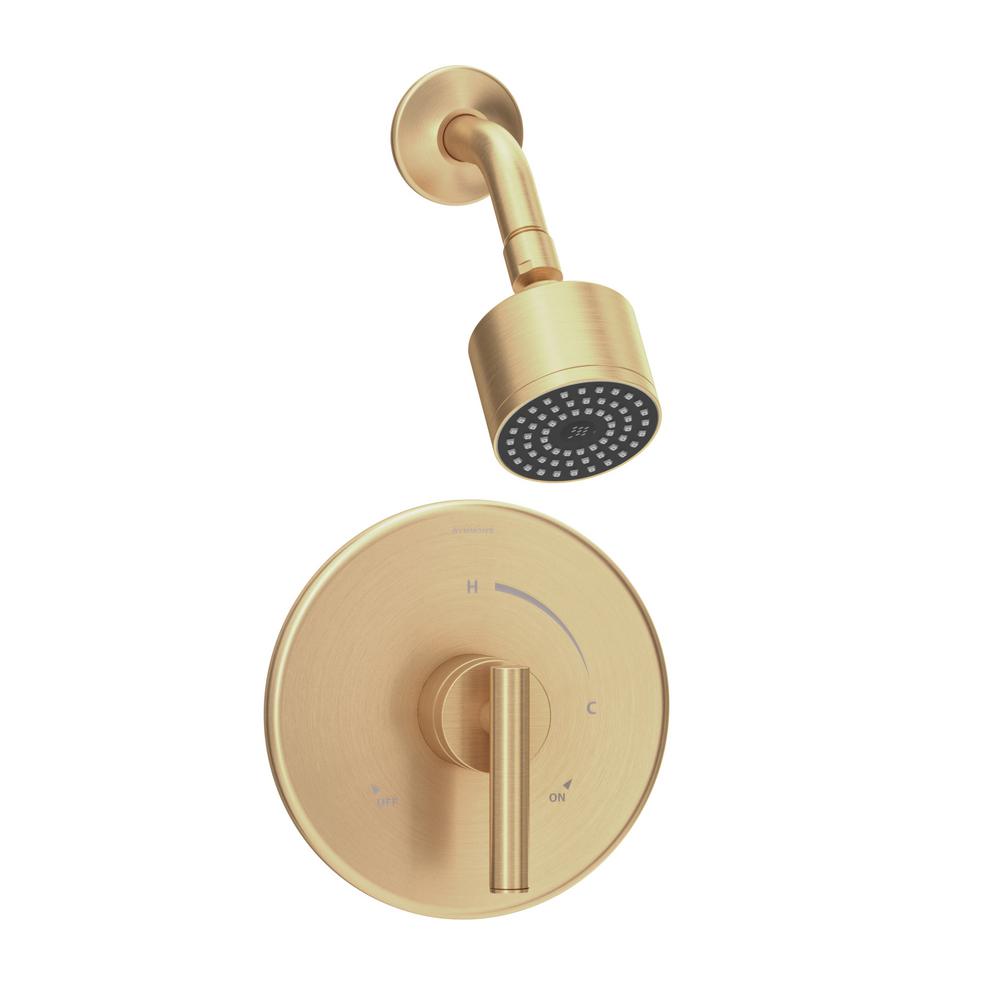Symmons Dia Single Handle 1Spray Shower Trim with Solid Brass