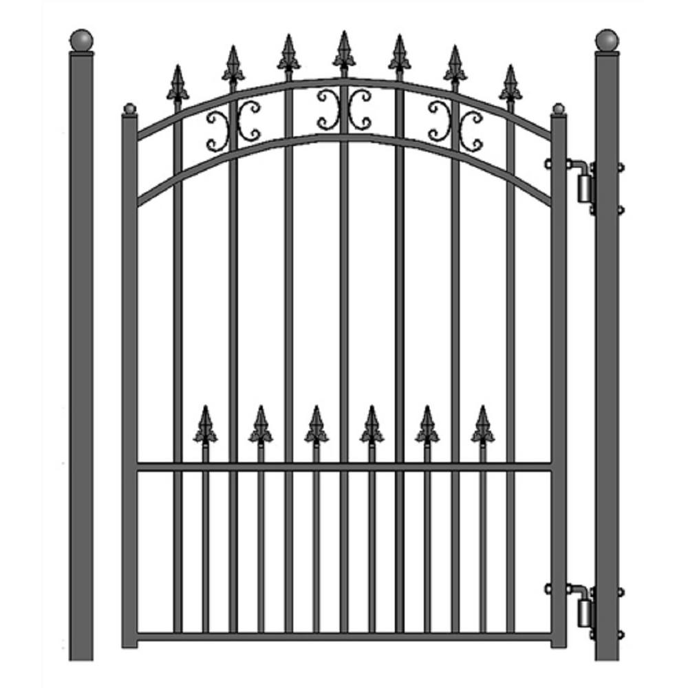 Metal Fence Gates - Metal Fencing - The Home Depot