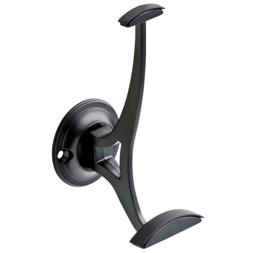 Liberty Marley 59/16 in. Matte Black Coat HookB18342CFBU The Home