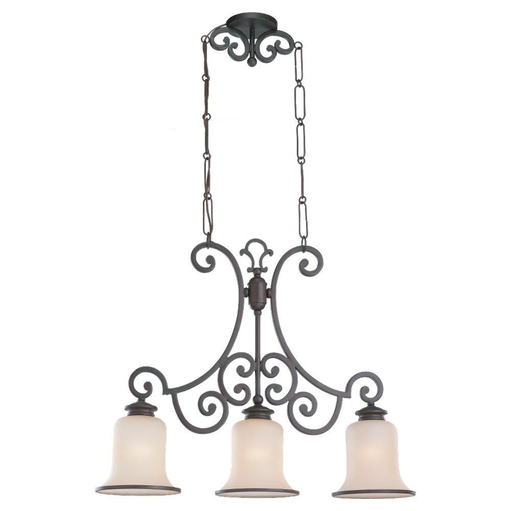 Sea Gull Lighting Acadia 28 75 In W 3 Light Misted Bronze Island Sea Gull Lighting Acadia 28 75 In W 3