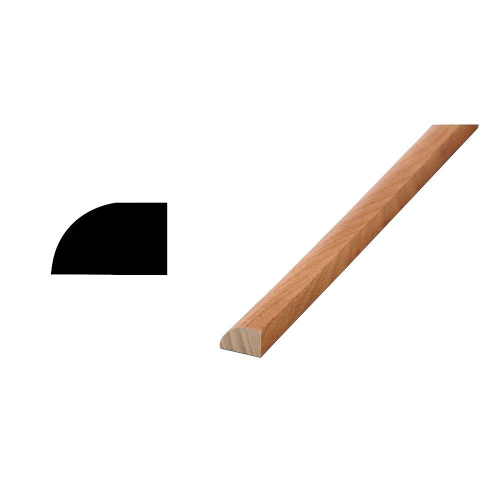 WM 129 11/16 in. x 1/2 in. Ash Wood Quarter Round Moulding PreStained