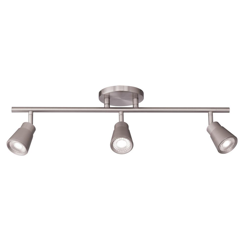 Wac Lighting Solo 24 In 3 Light Brushed Nickel Led Energy Star Light Brushed Nickel Led Energy Star