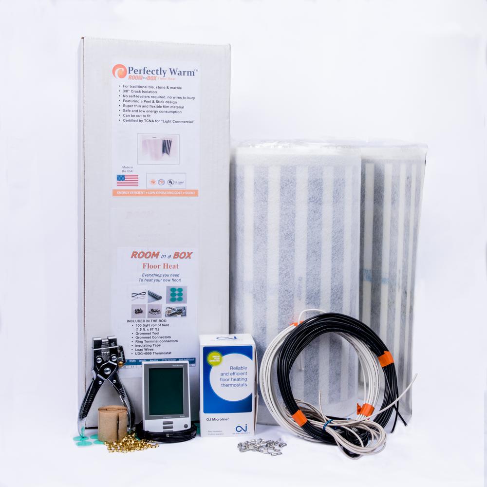 FloorHeat 7 ft. x 36 in. Electric Radiant Floor Heating SystemFH/FF 367 The Home Depot