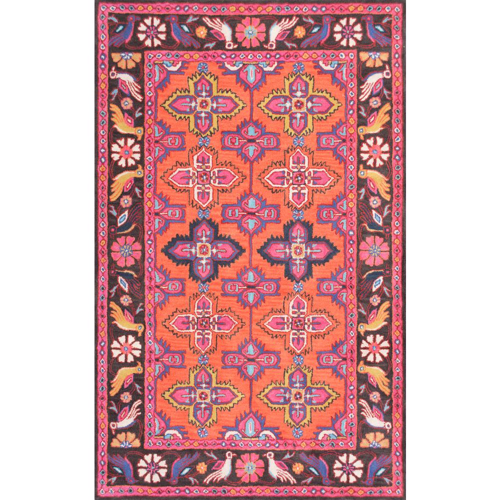 nuLOOM Adelliah Tribal Bohemian Coral 8 x 10 Area RugSPRE41A76096