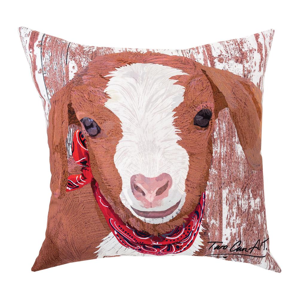 goat shaped pillow