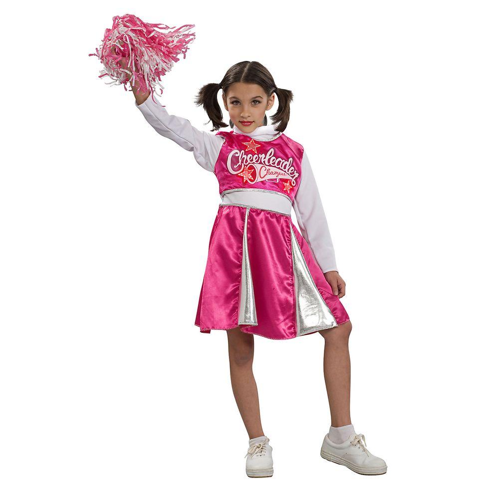 Rubie's Costumes Pink And White Cheerleader Child Costume-R882688_M ...