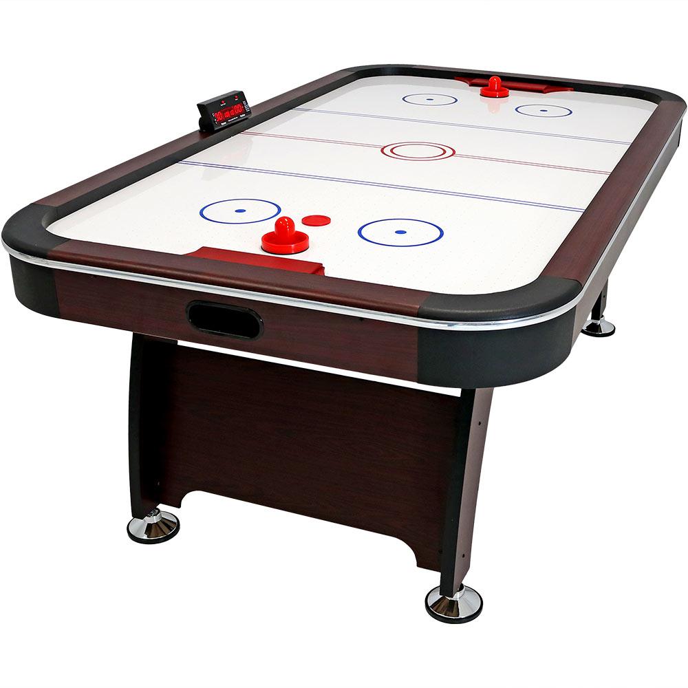 Sunnydaze Decor 7 Ft Air Hockey Table With Scorer Dq A012 The