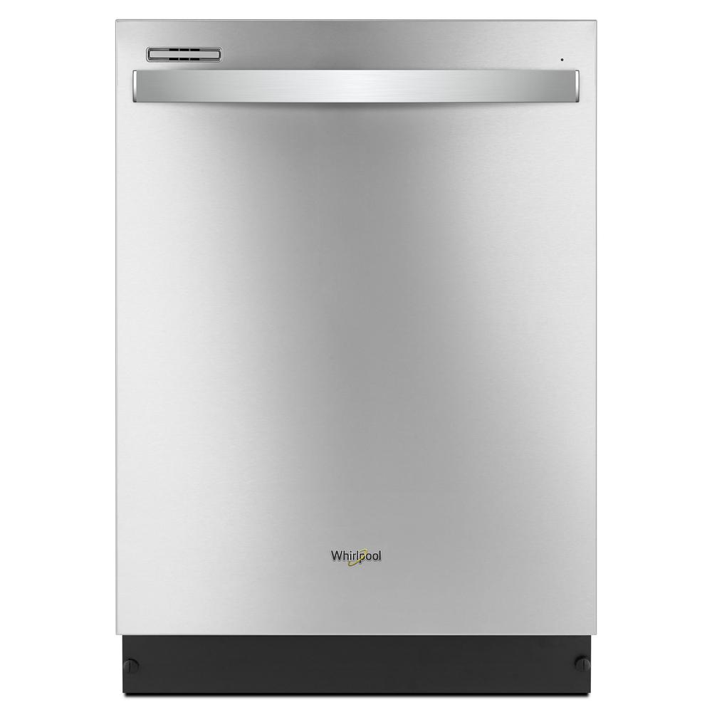 whirlpool stainless steel dishwasher