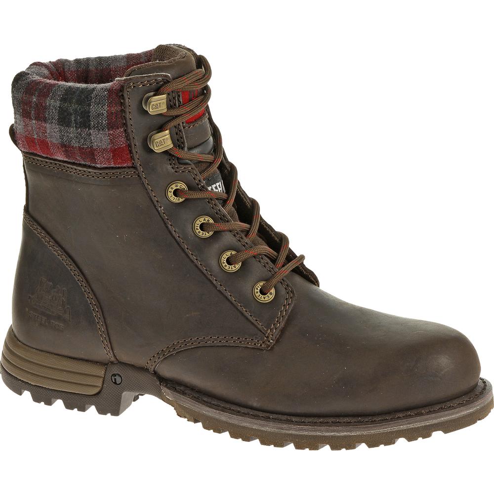 Work Boots - Steel Toe - Bark Size 7(W 