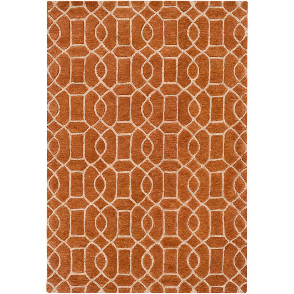 Burnt Orange Area Rugs Rugs The Home Depot   Burnt Orange Artistic Weavers Area Rugs S00151098549 64 400 Compressed 