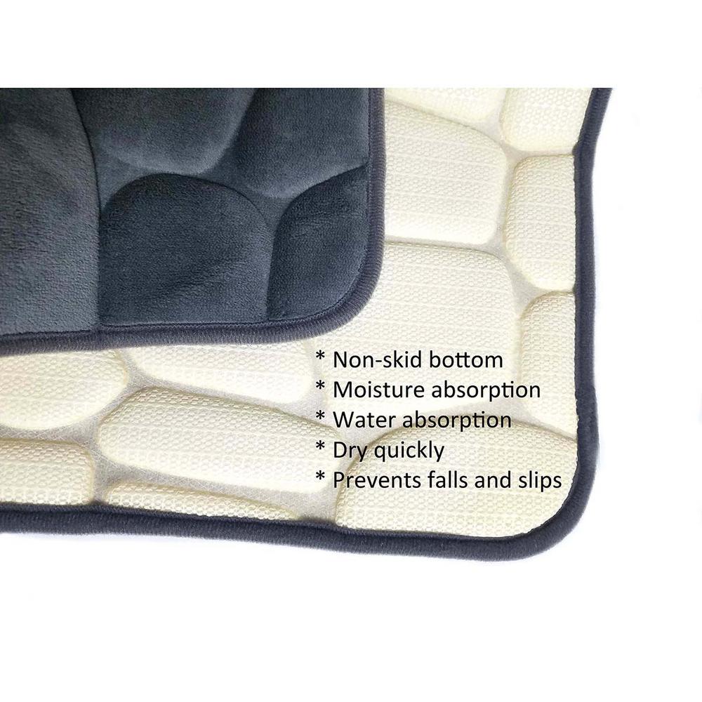 shaped bath mats