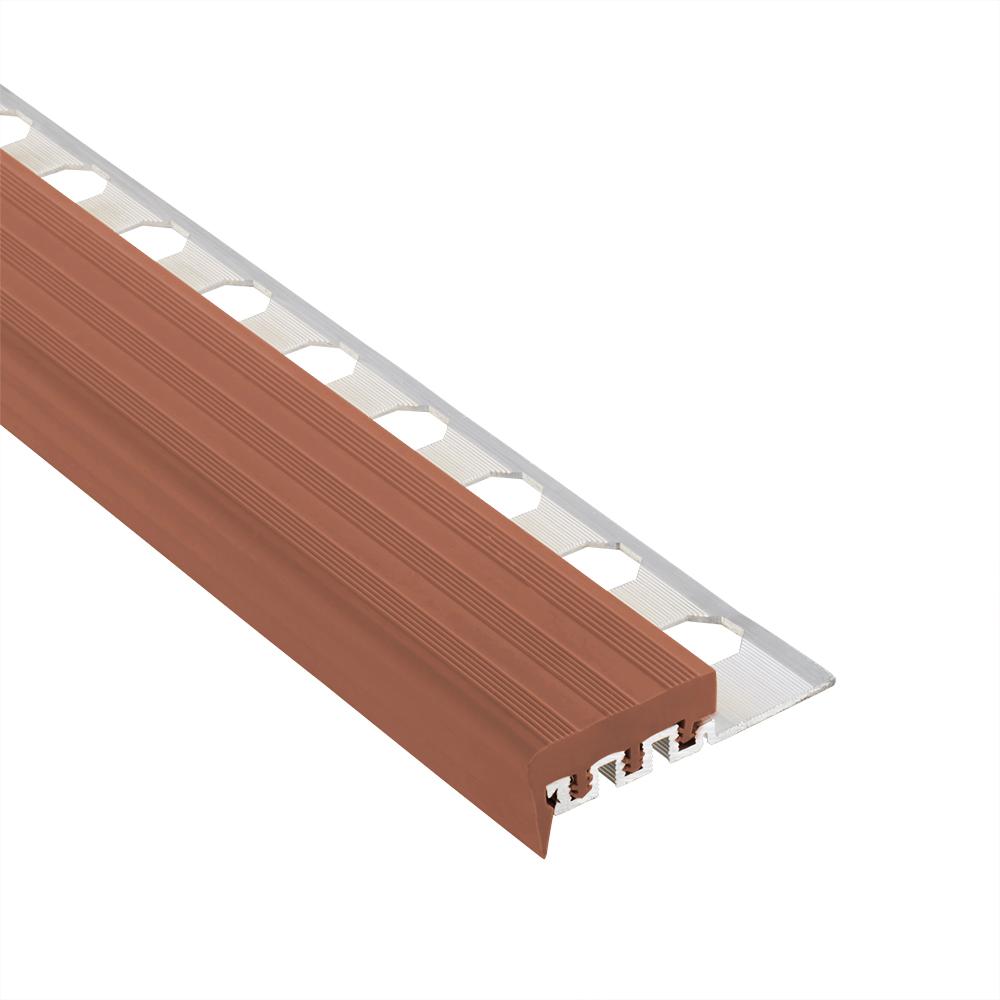 Brown Tile Edging Trim Tools Supplies The Home Depot Novopeldano 1 Pvc Leather 2 In X 98