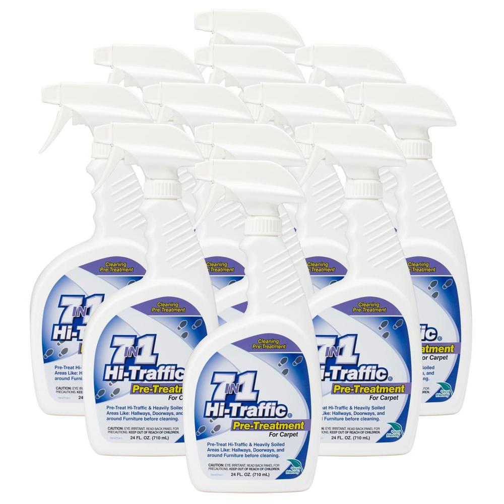 7IN1 Carpet Care 7in1 24 oz. HighTraffic Carpet Cleaner Spray Bottle (12Pack)6053CS12