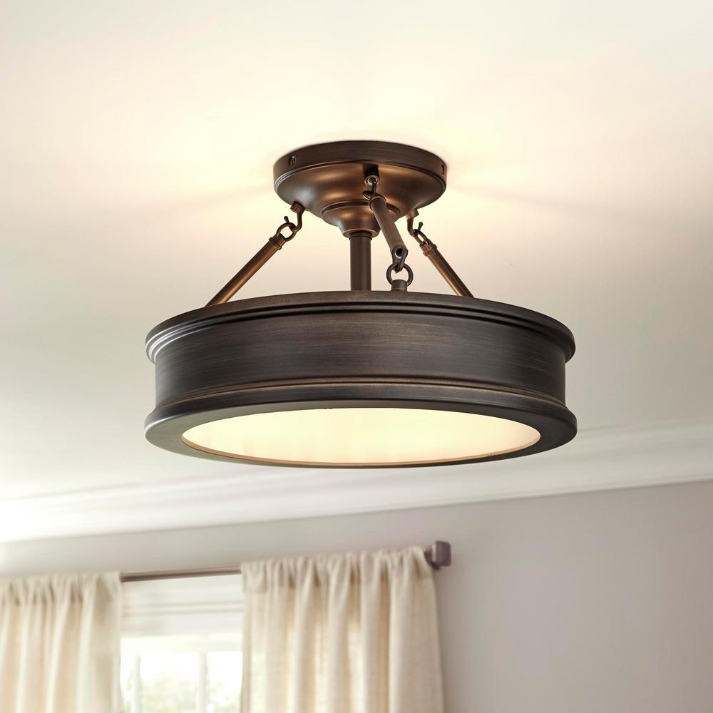 Home Decorators Collection Grafton 3 Light Hallmark Bronze Semi Flush Mount Ceiling 23959 The Depot - Semi Flush Chandelier Home Depot Home Decorators Collection Grafton 3 Light Hallmark Bronze Semi Flush Mount Ceiling 23959 The Depot - Semi Flush Chandelier Home Depot