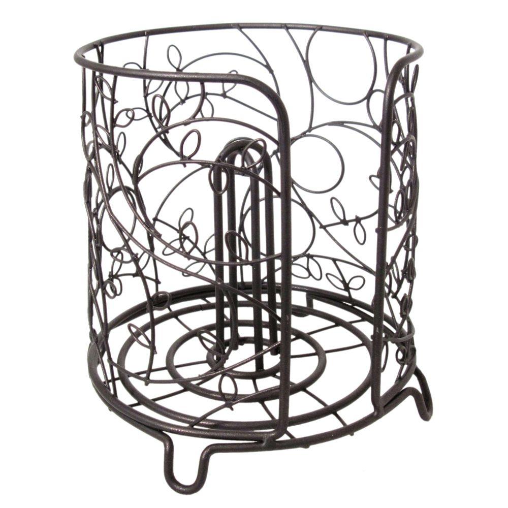interDesign Twigz Paper Towel Stand in Bronze97281 The Home Depot