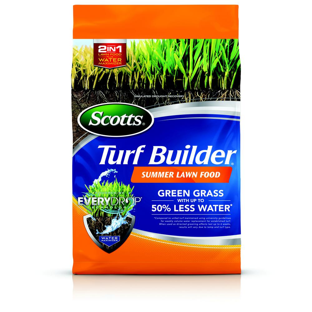 Scotts Turf Builder 9 Lb 4 000 Sq Ft Summer Lawn Fertilizer 49021A1 