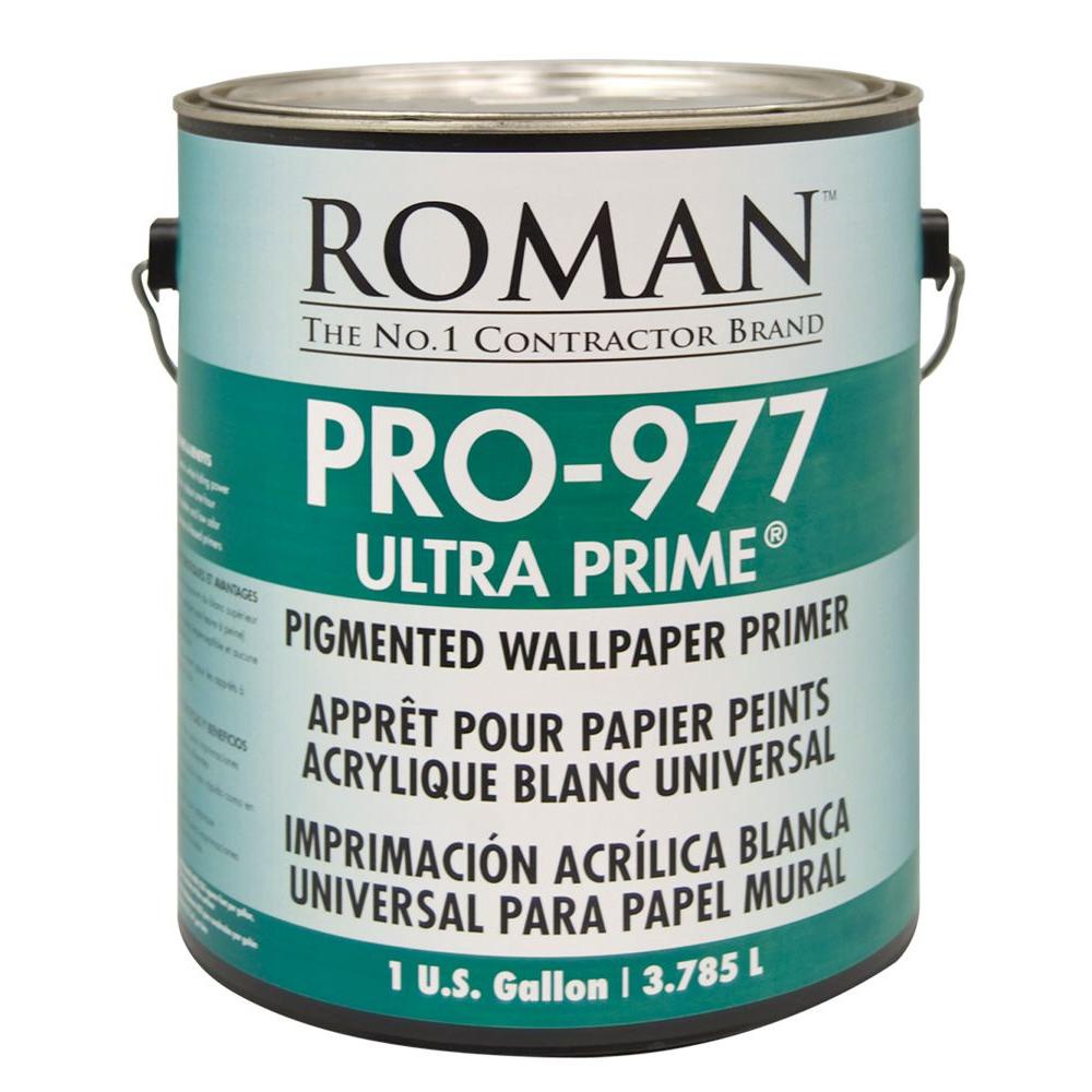 ROMAN PRO977 Ultra Prime 1 gal. Interior and Exterior Wallcovering