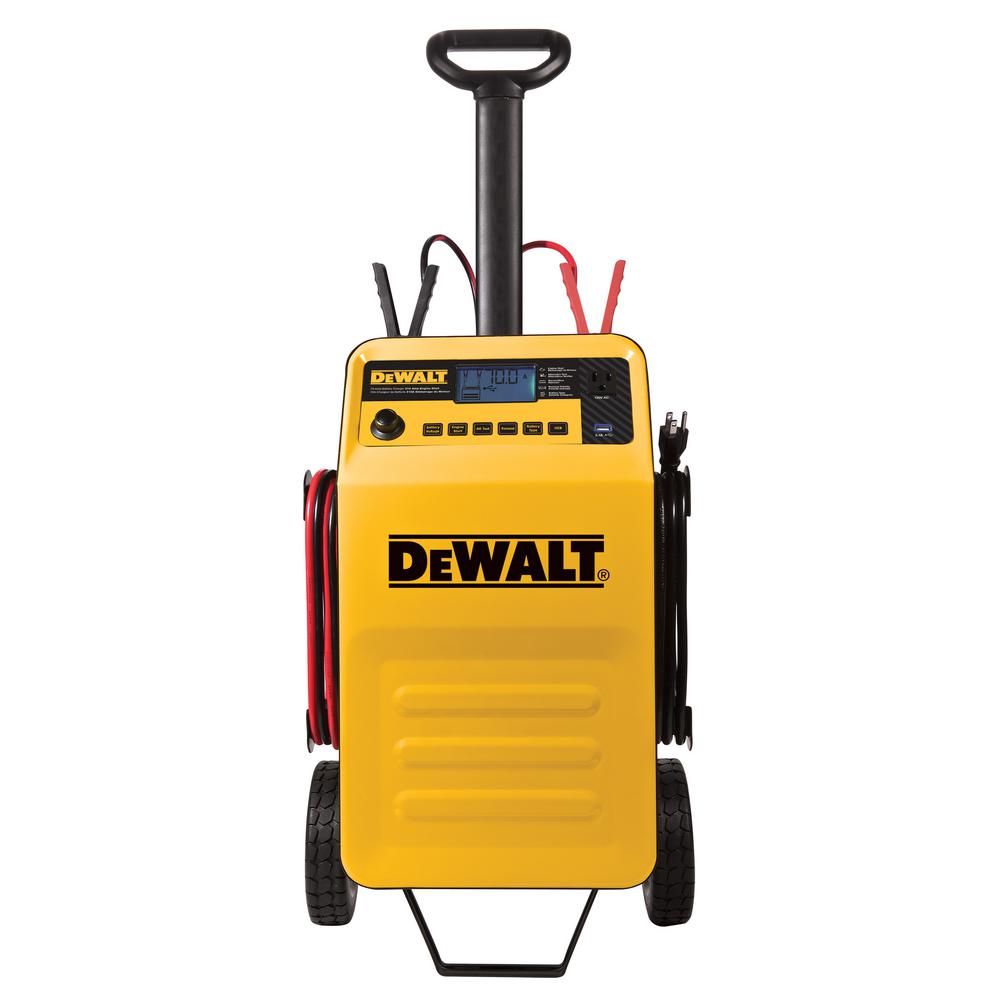 dewalt car battery charger alternator test