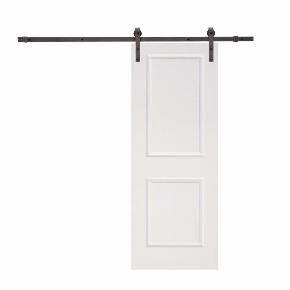 2 Panel Barn Doors Interior & Closet Doors The Home Depot