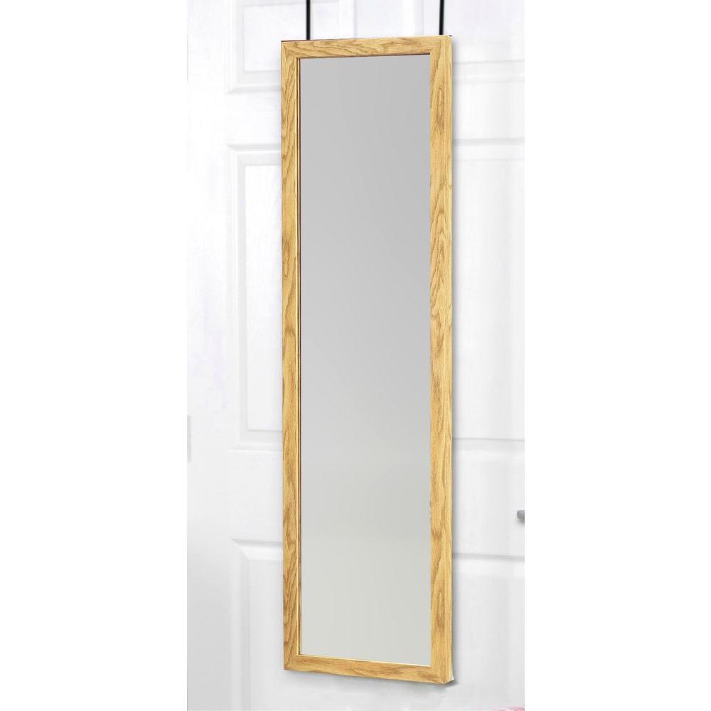48 In H X 14 In W Over The Door Or Wall Mounted Framed Mirror