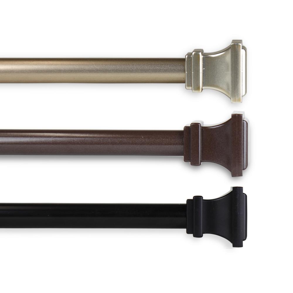Rod Desyne Frame 7 16 In Cafe Curtain 28 48 Satin Nickel Frame 7 16 In Cafe Curtain Rod 28 48 Satin Nickel
