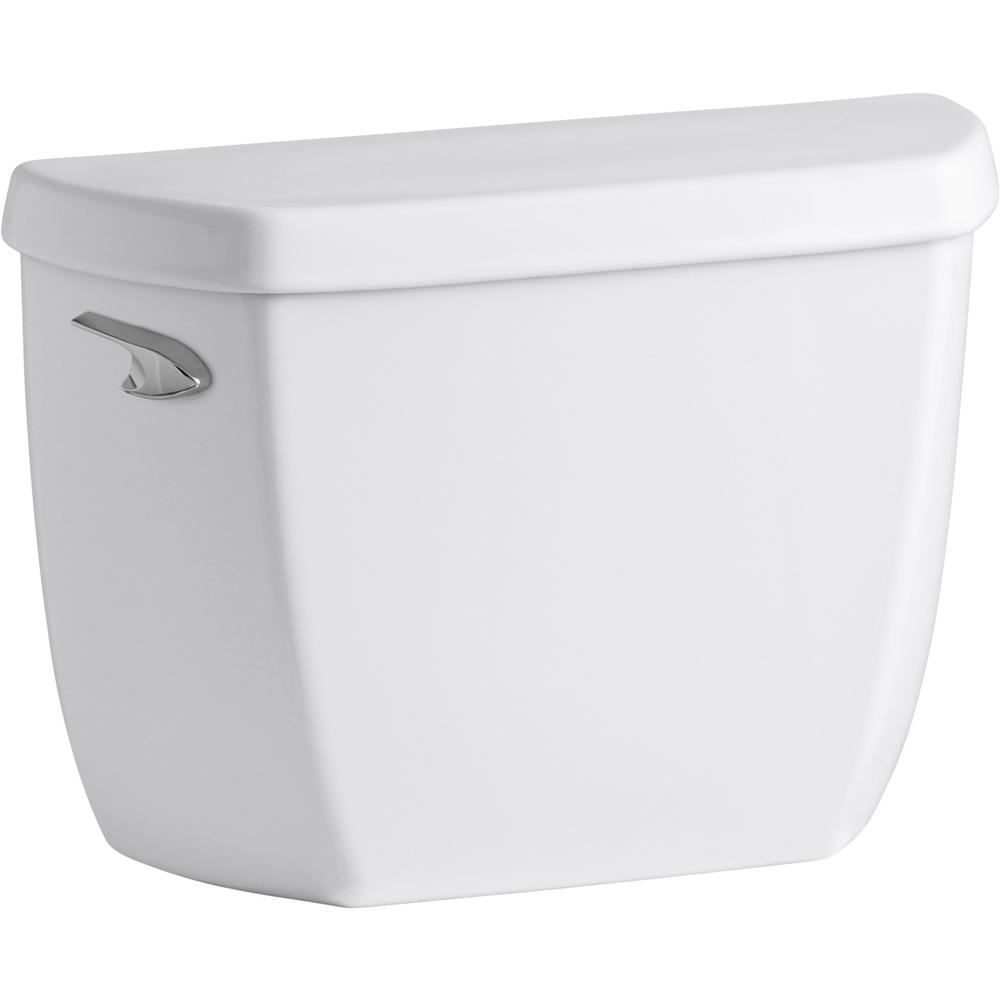 KOHLER Wellworth Classic 1.0 GPF Single Flush Toilet Tank Only in White ...