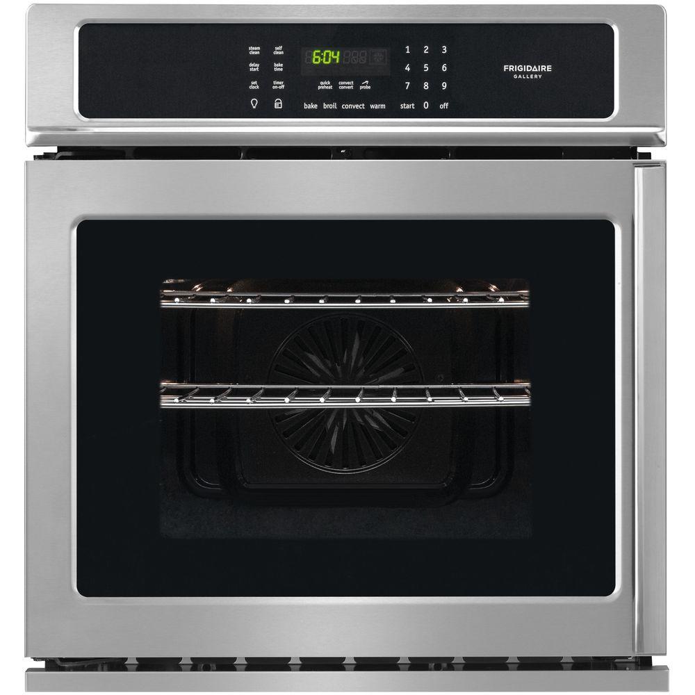 Frigidaire Gallery 27 In Single Electric Swing Door Wall Oven Self Cleaning With Convection Smudge Proof Stainless Steel Fgew276spf The Home Depot - Side Swing Wall Oven Canada Frigidaire Gallery 27 In Single Electric Swing Door Wall Oven Self Cleaning With Convection Smudge Proof Stainless Steel Fgew276spf The Home Depot - Side Swing Wall Oven Canada