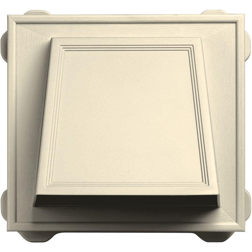 Builders Edge 6 in. Hooded Siding Vent 020Heritage Cream140056774020 The Home Depot