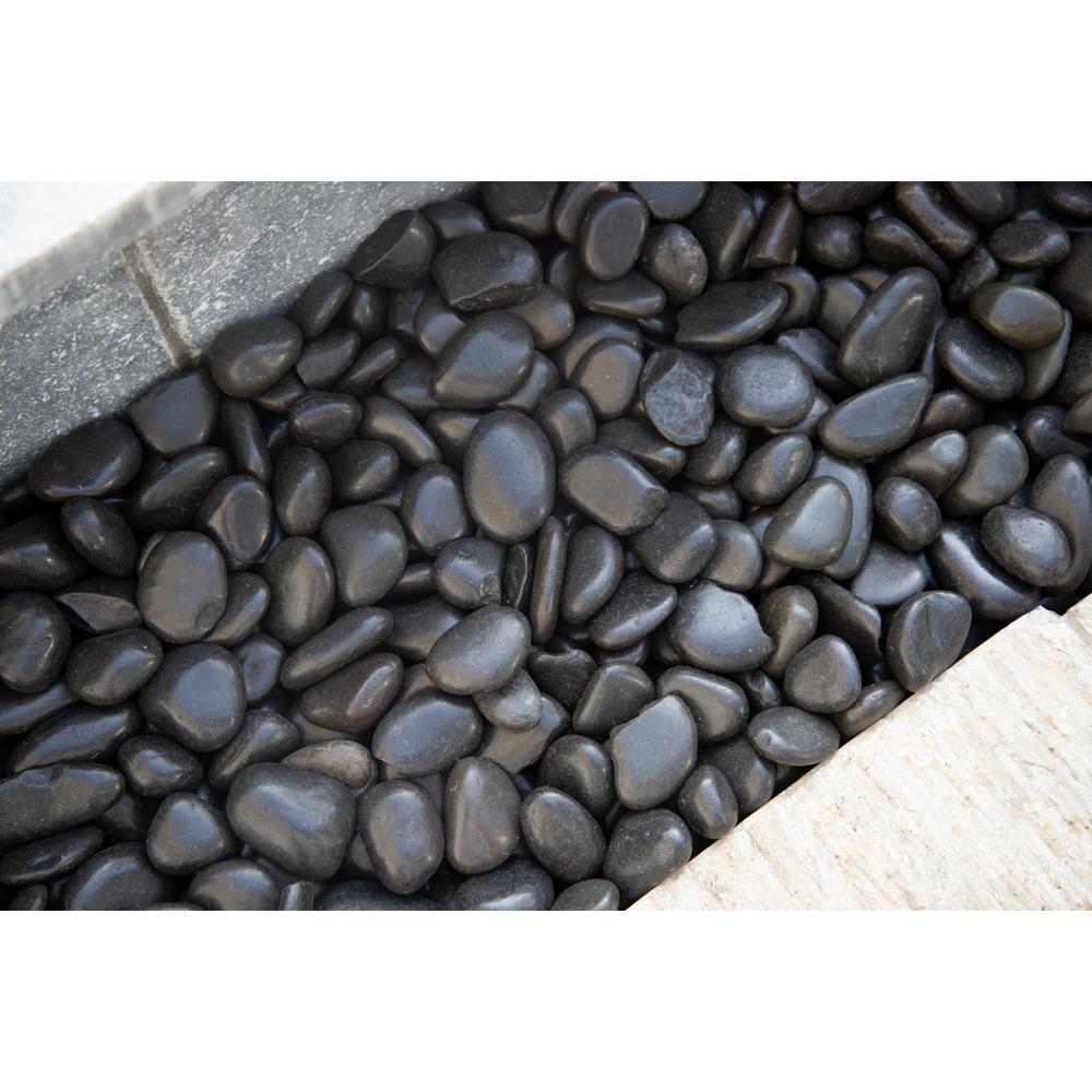 home depot river rock bags